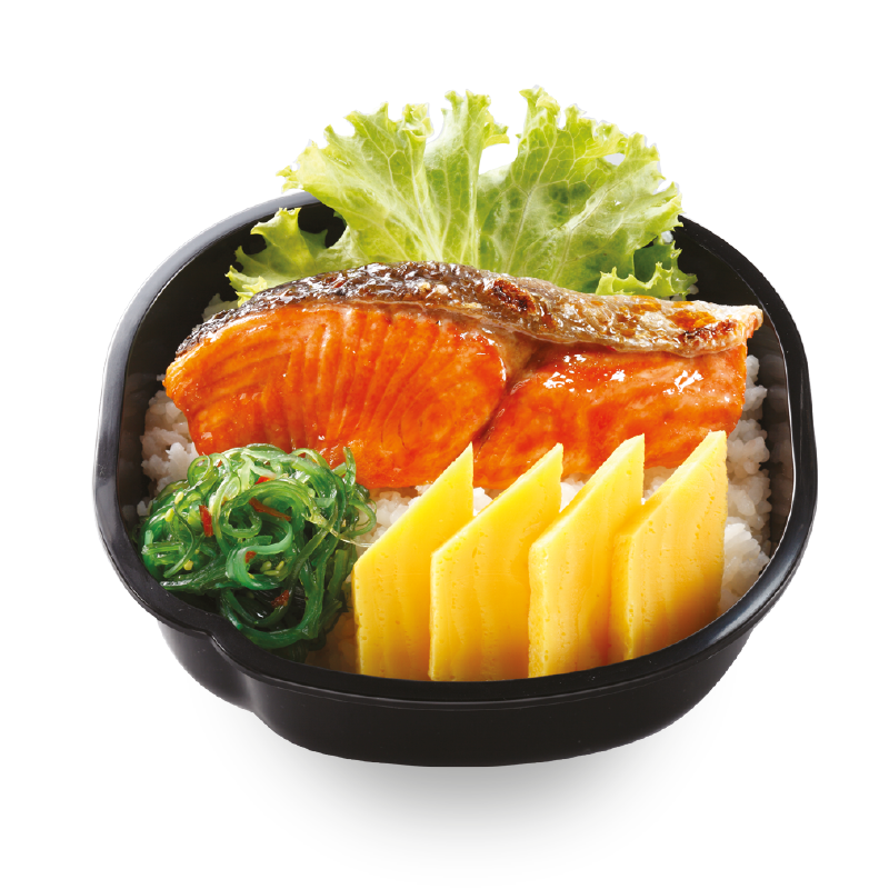 Salmon Teriyaki-Don Salmon Teriyaki-Don